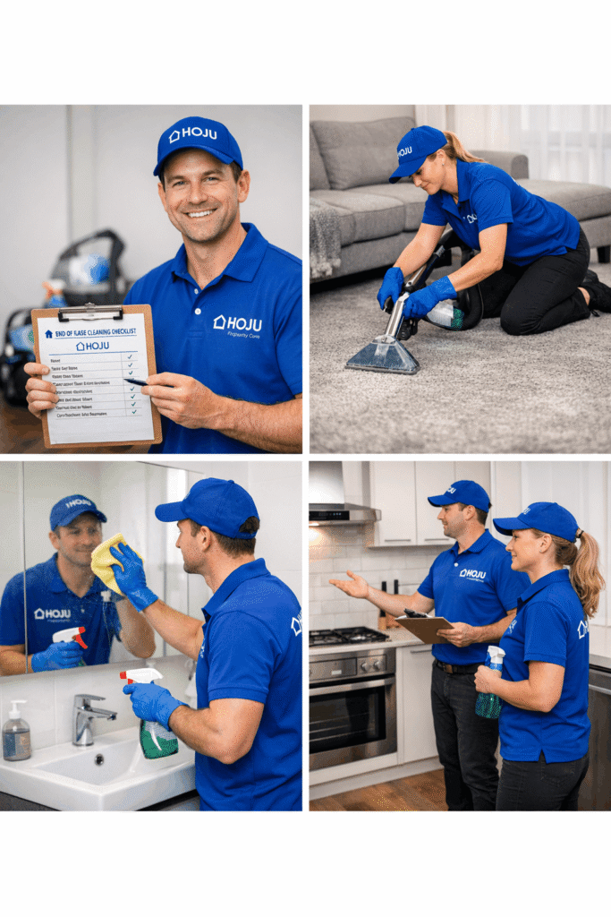 End of Lease Cleaning Checklist bathroom cleaning