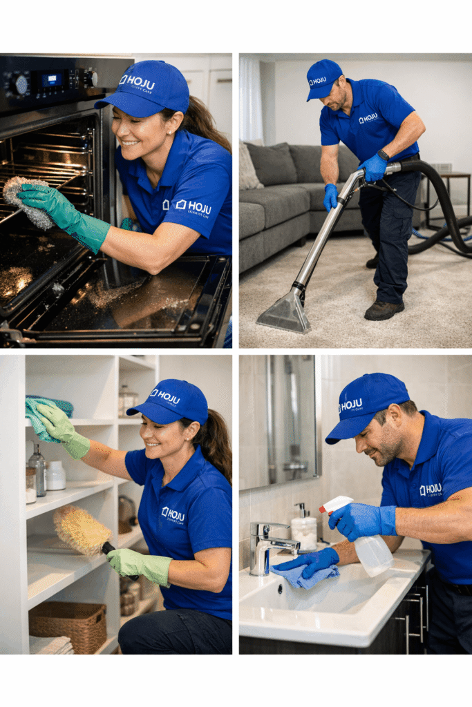 End of Lease Cleaning Checklist oven cleaning