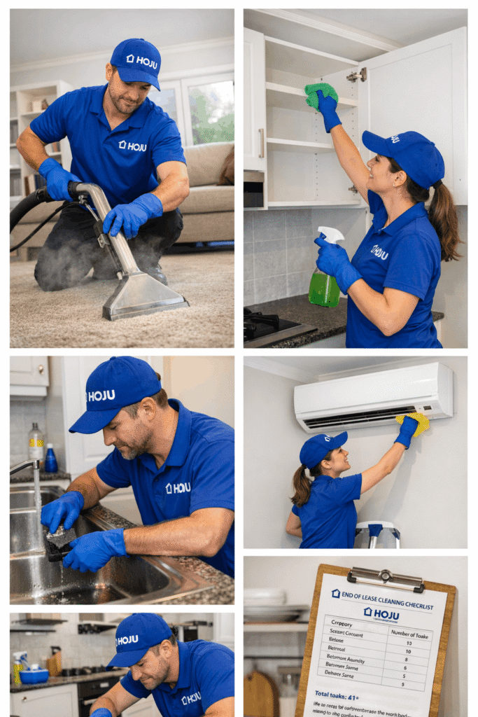 End of Lease Cleaning Checklist vaccum cleaning