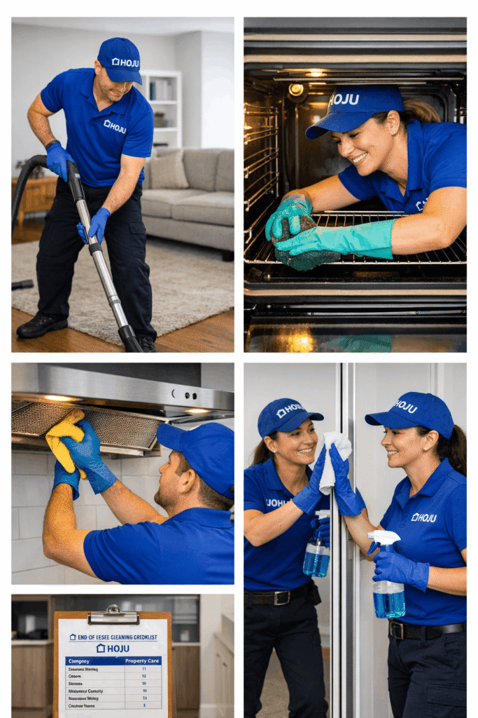 End of Lease Cleaning Checklist window cleaning