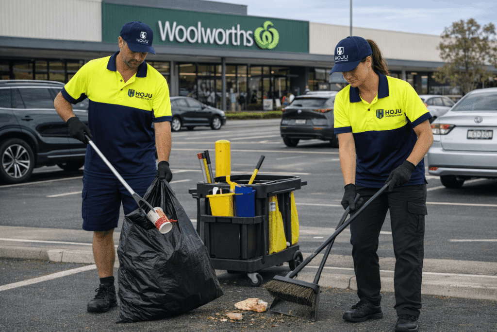 car park cleaning bayside